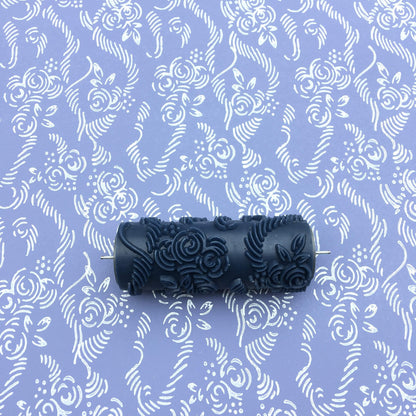 Pattern decor paint rollerNo17,ROSES, Wall decor, 15cm,patterned paint roller designs